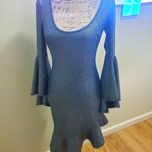 Venus blue sparkly dress